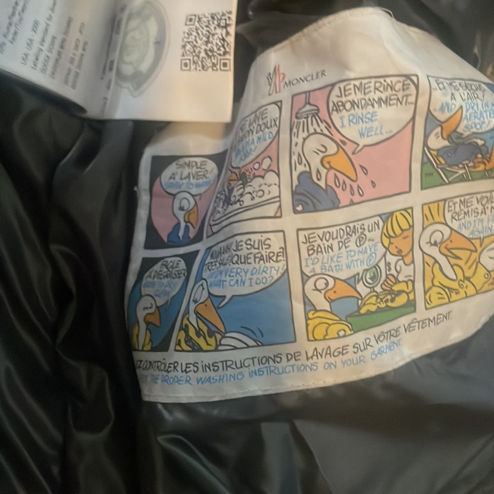 Moncler vest brought it and it was small